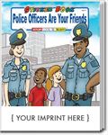 SC1065 Police Officers Are Your Friends Sticker Book with Custom Imprint 